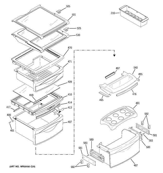 Diagram for PSE27VGXAFWW