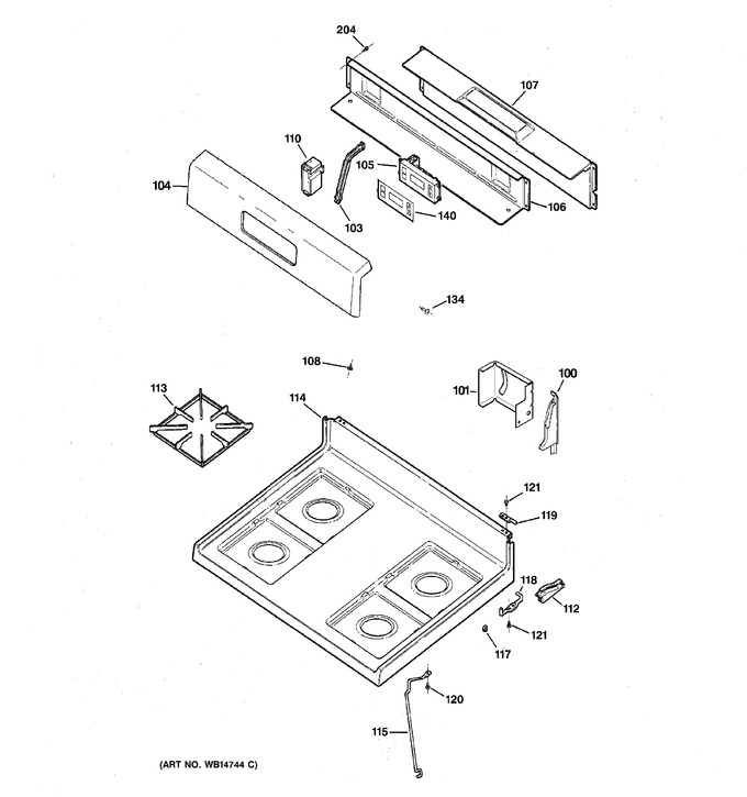 Diagram for RGB528PEP1WW