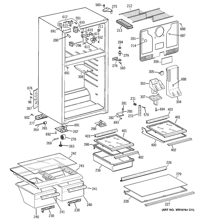 Diagram for CTS18HBSFRWW