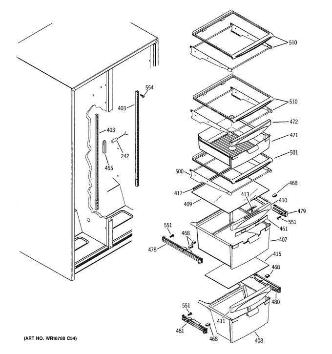 Diagram for ESL25JFXJLB