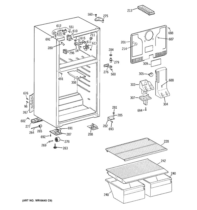 Diagram for GTR16BBSHRWW