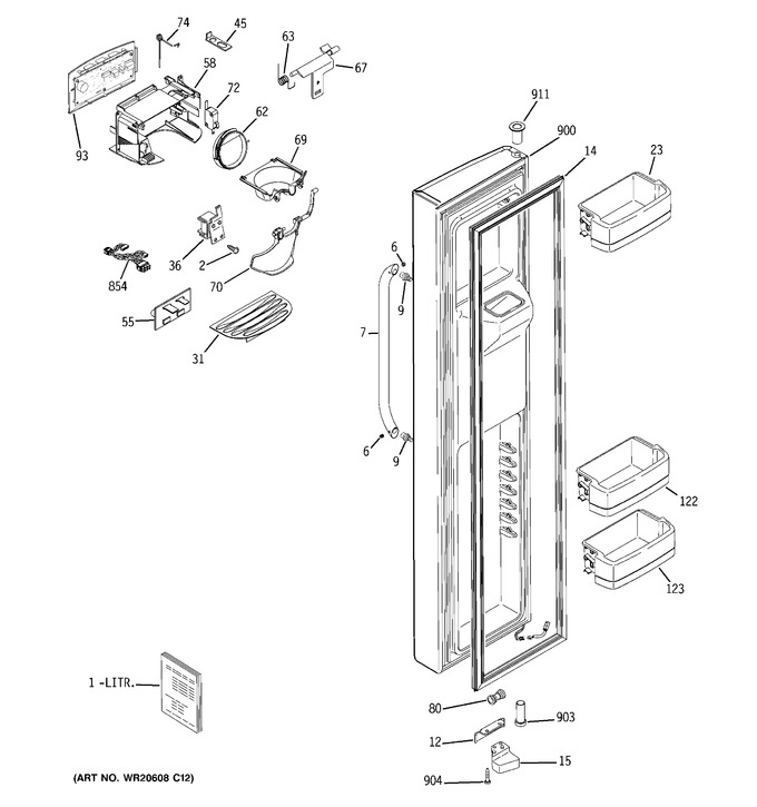 Diagram for GSHF6LGZBCWW