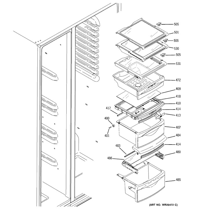 Diagram for GSHF6LGZBCWW
