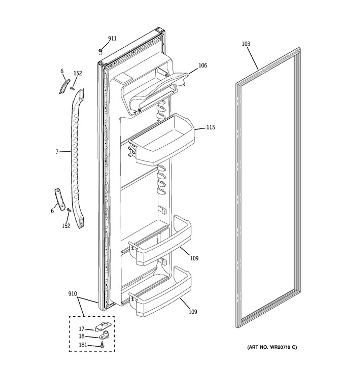 Diagram for GSS25GFXNBB