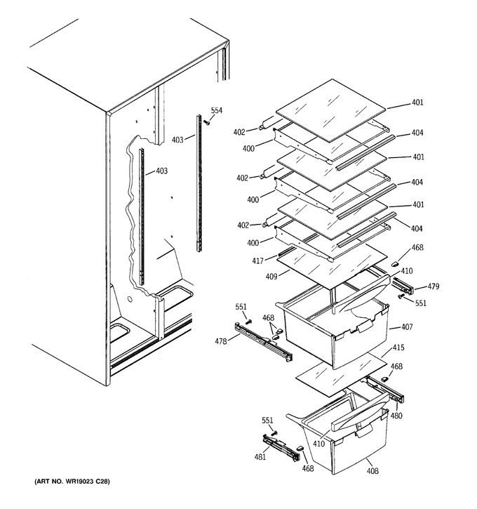 Diagram for GSS25GFXNBB