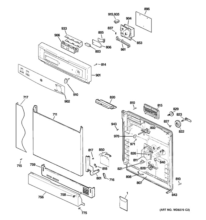 Diagram for GSM2200N20BB