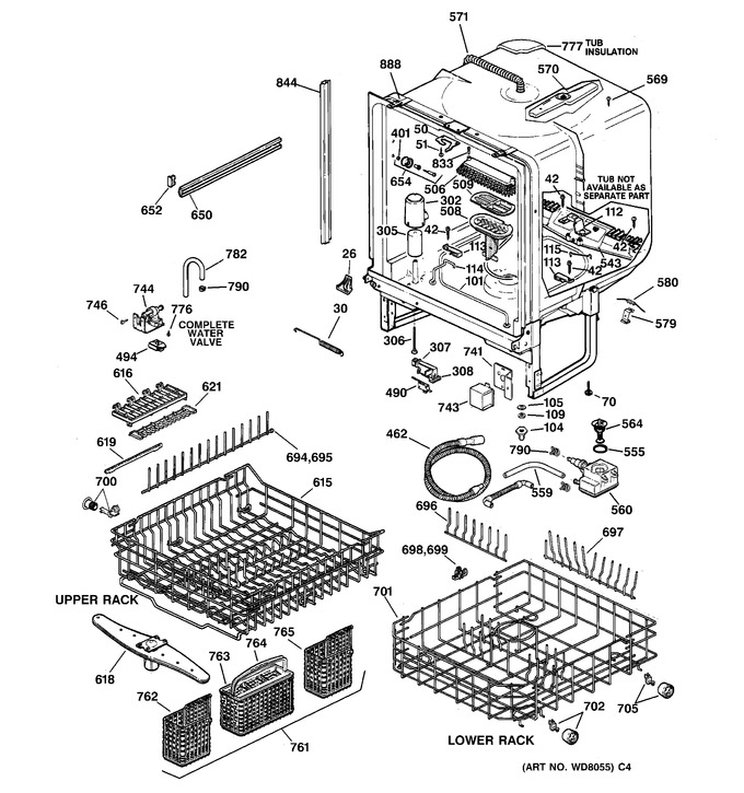 Diagram for GSD5950D00CC