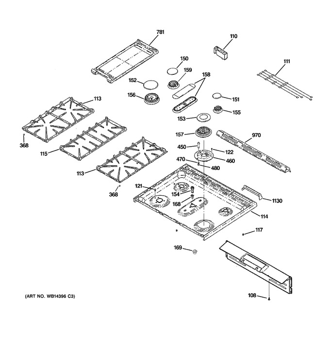 Diagram for CGS980SEM6SS