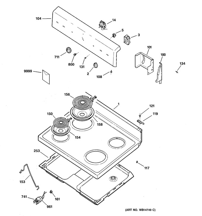 Diagram for RB525DP2WH