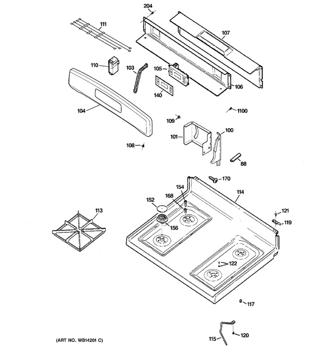 Diagram for JGBS18DEN6WW