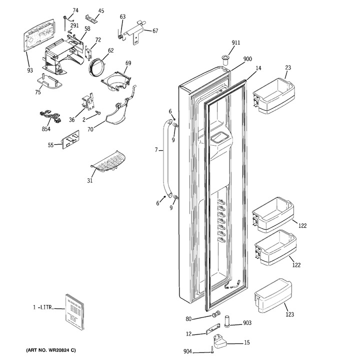 Diagram for GSHF6NGBCHWW