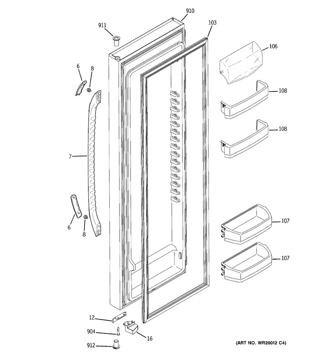 Diagram for GSS25WGTMBB