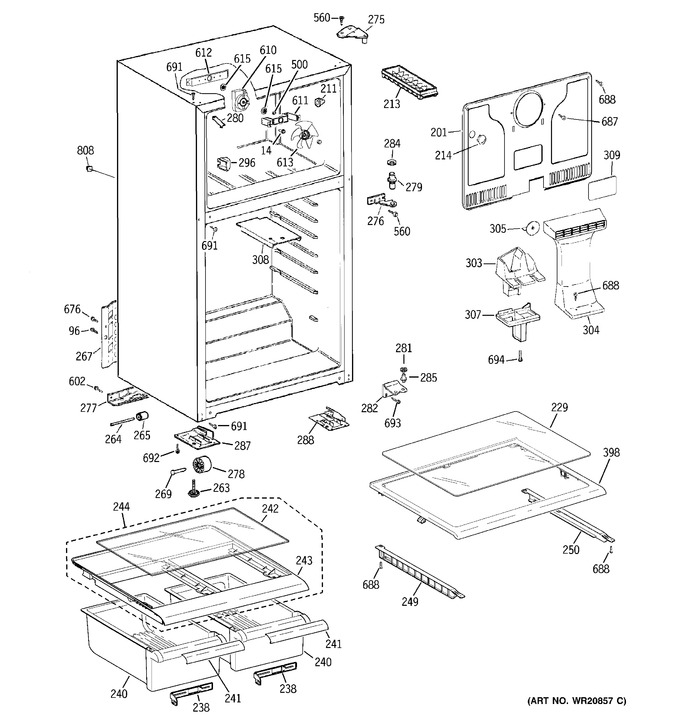 Diagram for GTH17GBC2RBB
