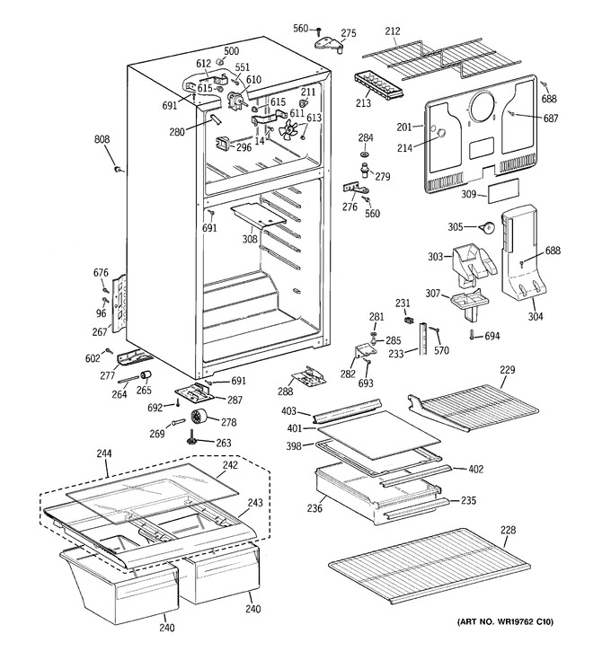 Diagram for GTH18FBT3RWW