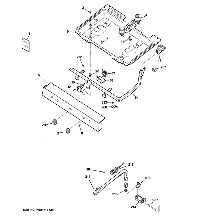 Diagram for RGB524PET1WH