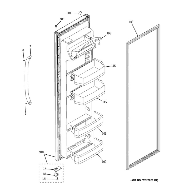 Diagram for GSF25IGZBBB