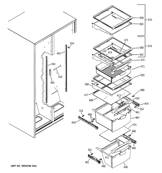 Diagram for GSF25IGZDBB