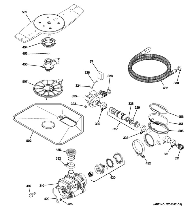 Diagram for GDWT260R30SS