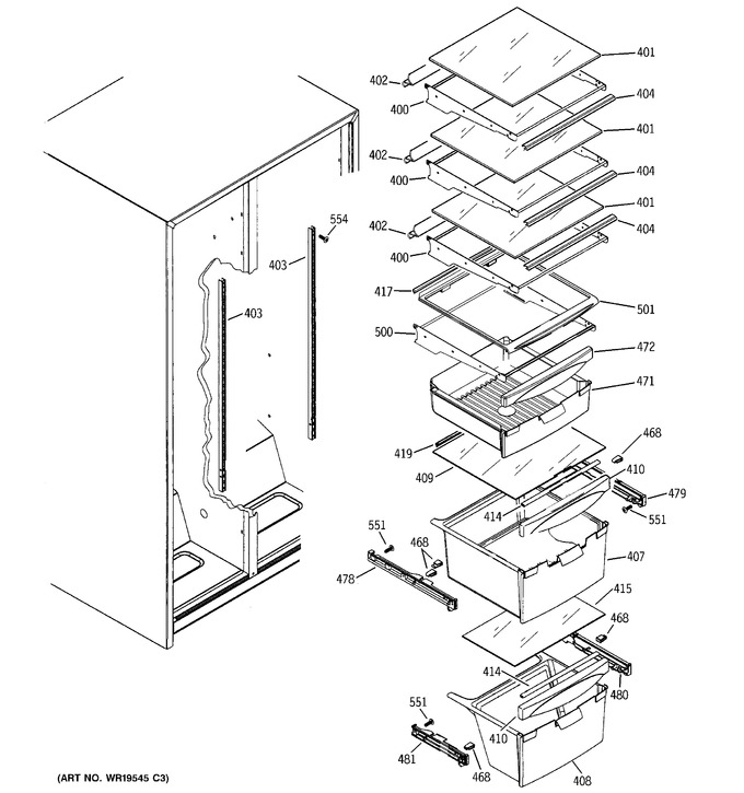 Diagram for GSH25GGCEBB
