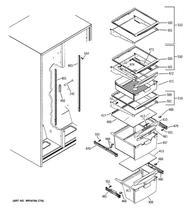 Diagram for GSH25ISZCSS