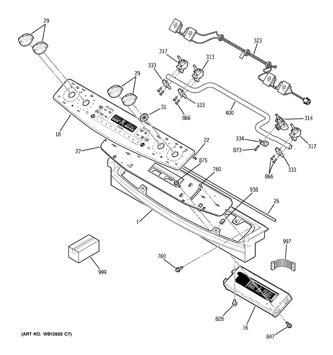 Diagram for PGS975DEP4WW