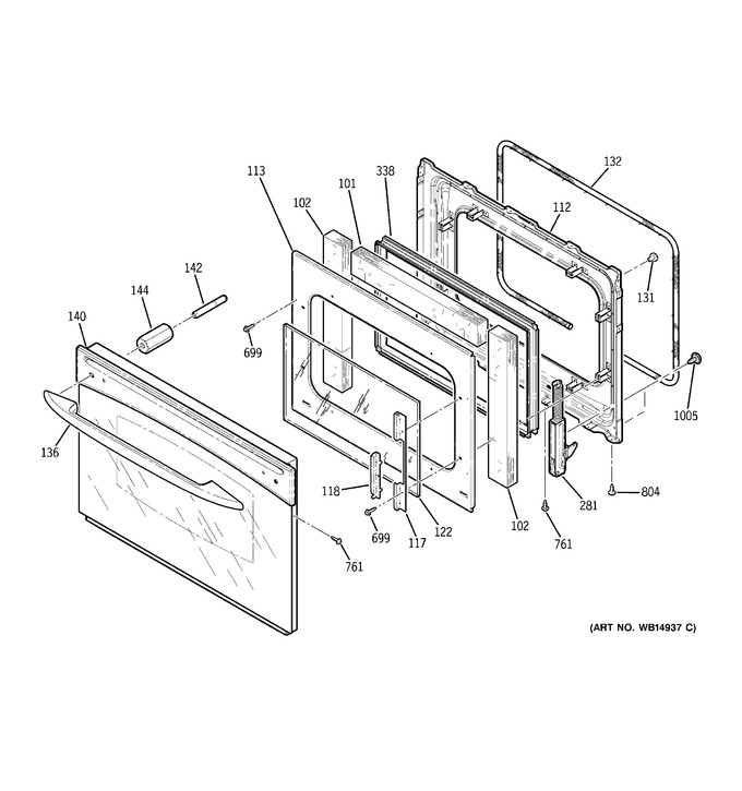 Diagram for PGS975DEP4WW