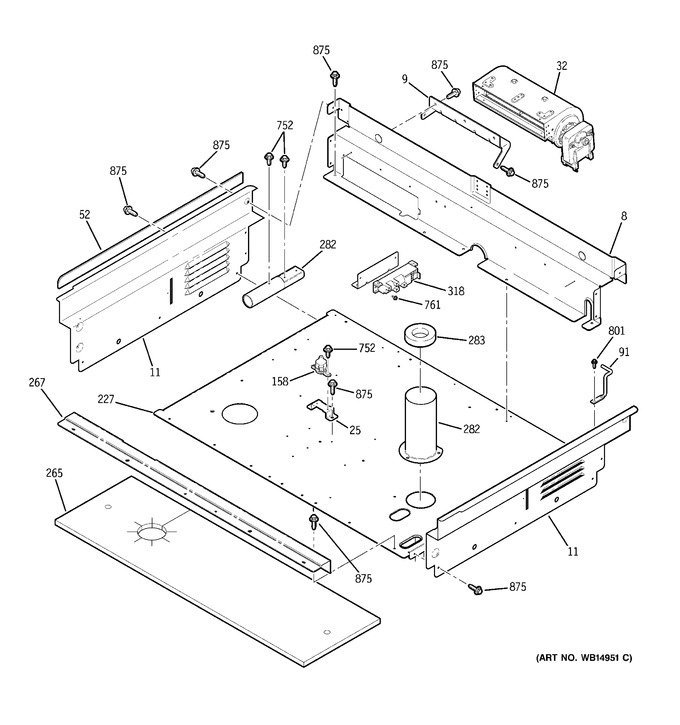 Diagram for PGS975DEP4WW