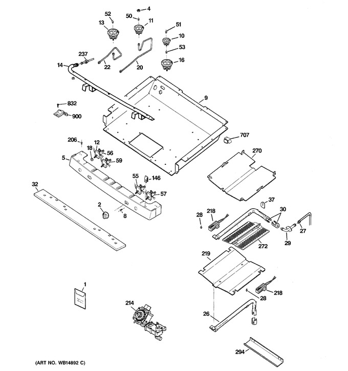 Diagram for JGB3001ER2SS