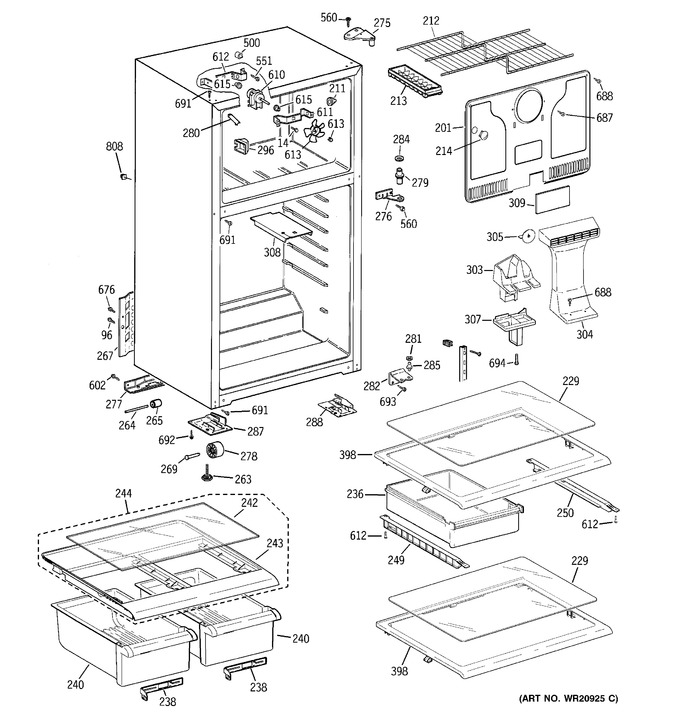 Diagram for GTT18GBD4RCC