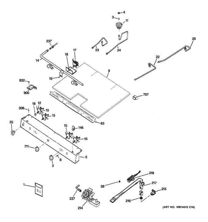 Diagram for RGB530DET3WW