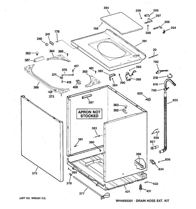 Diagram for WCCB1030J2WC