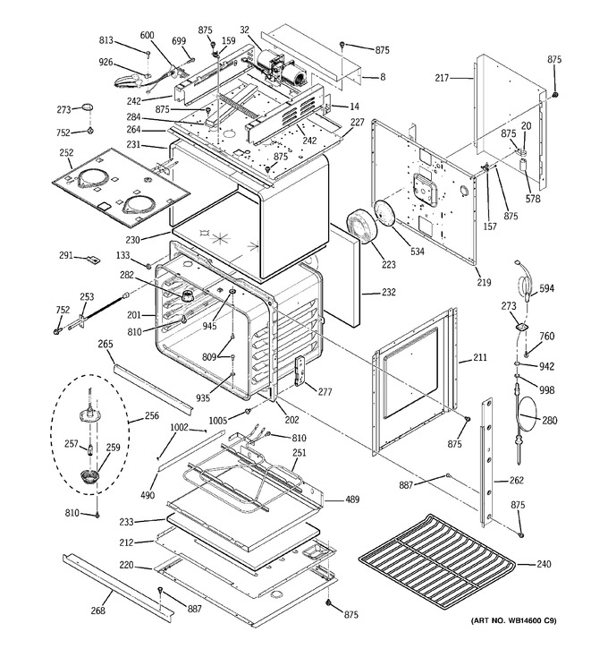 Diagram for PT970DR2BB