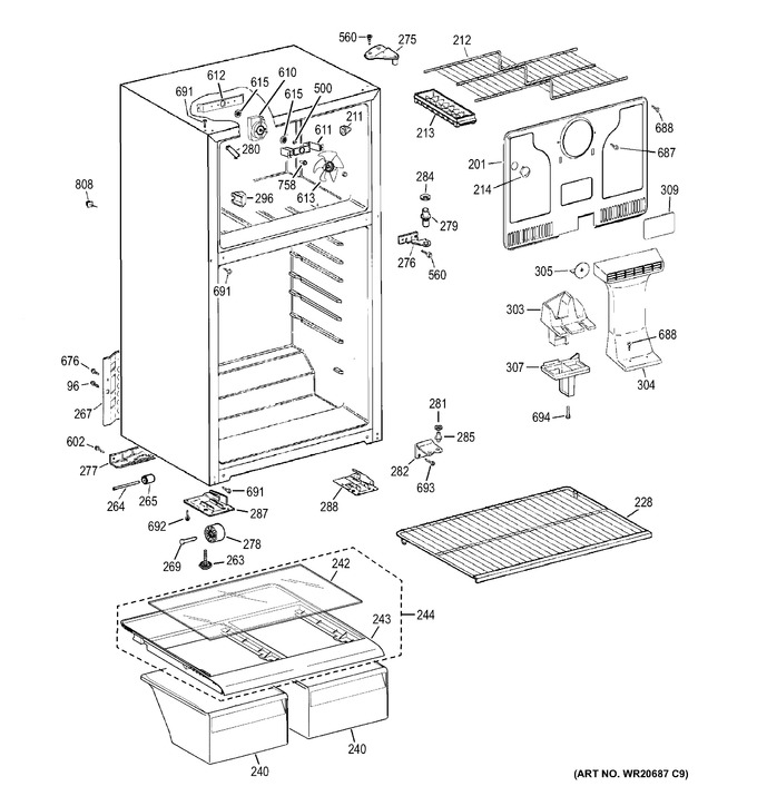 Diagram for GTH17DBDFRBB