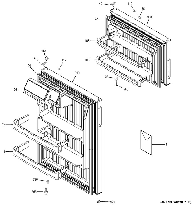 Diagram for GTN17DBEFRWW