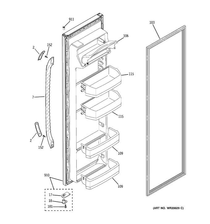 Diagram for GSH25GGCBBB