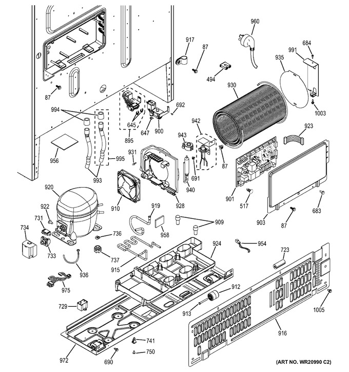 Diagram for GFE29HSDBSS
