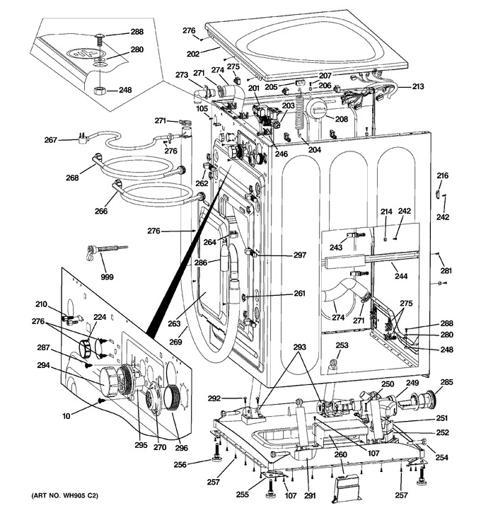 Diagram for WPDH8800J0WW