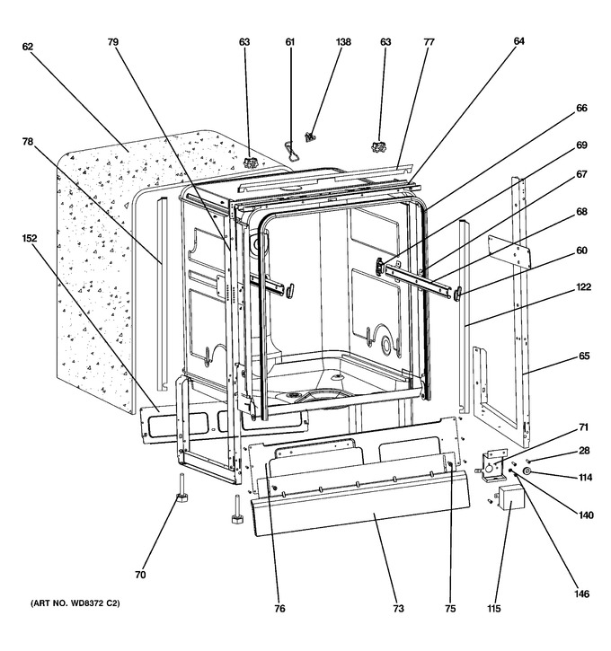 Diagram for GLDT690D00WW