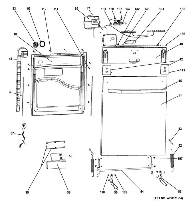 Diagram for GLDT690D02WW