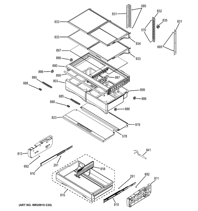 Diagram for DFE28JGHCWW