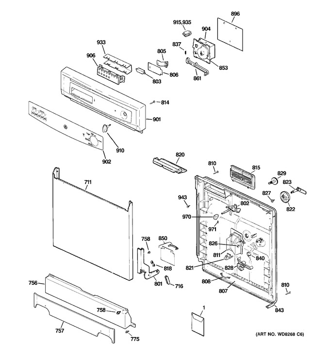 Diagram for GSC3500V00BB