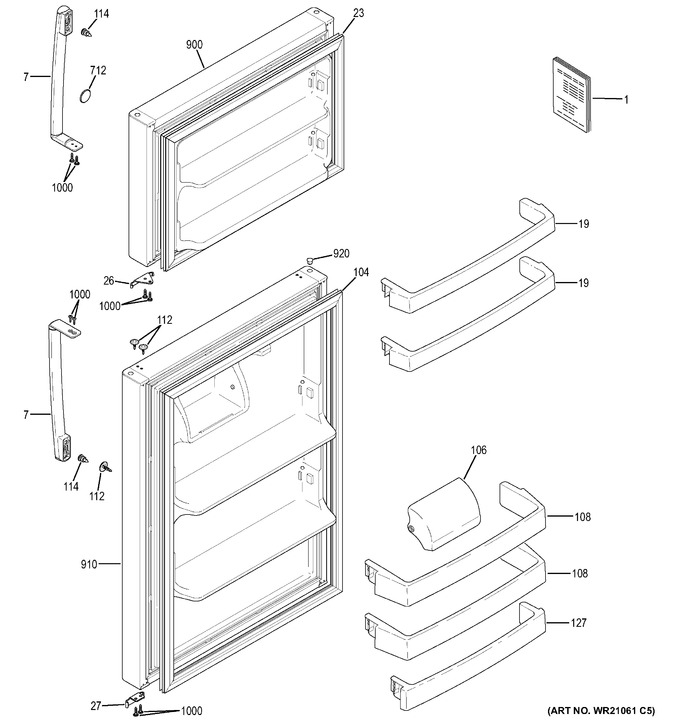 Diagram for GTE18LGHHRBB