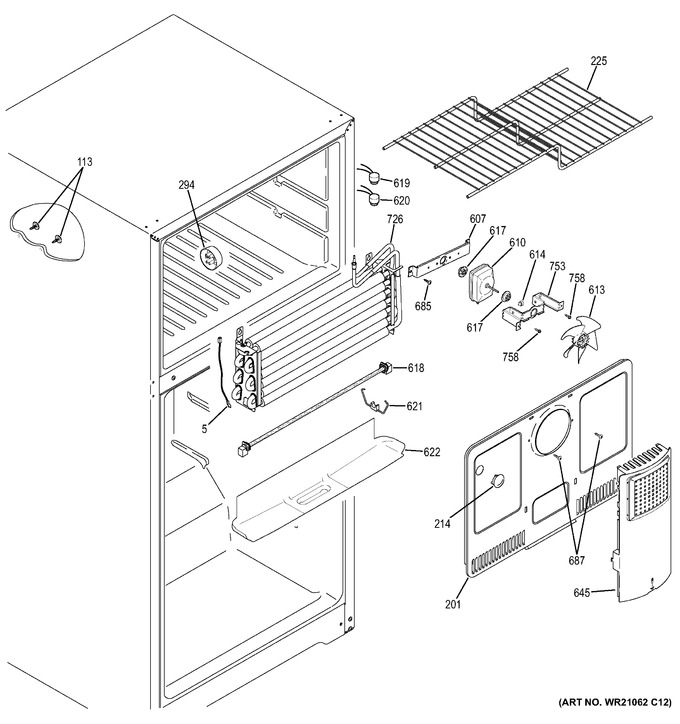 Diagram for GTE18IGHERWW