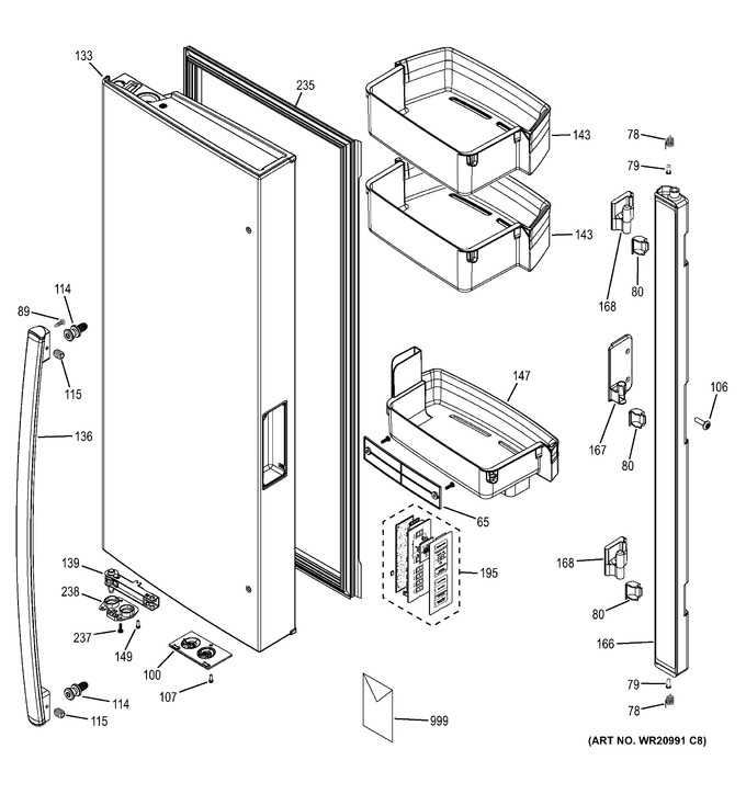 Diagram for GNE26GGDFWW