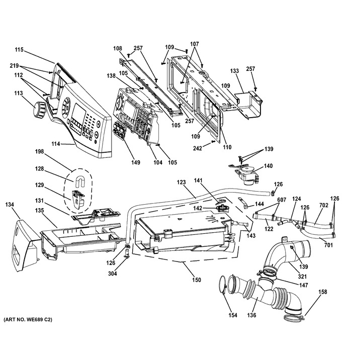 Diagram for GFWS1700H0WW