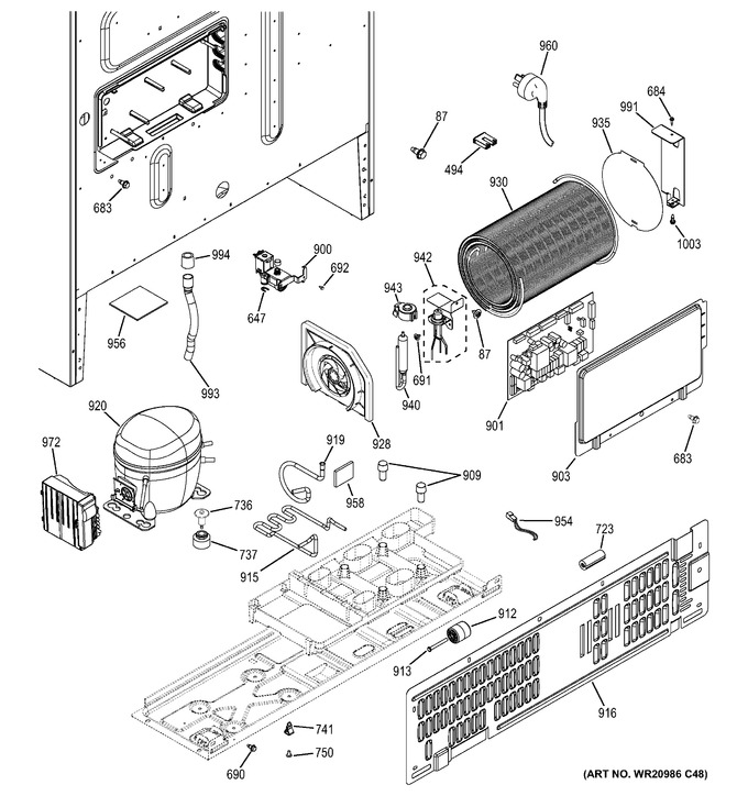 Diagram for CYE22TSHESS