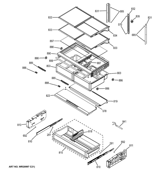 Diagram for CYE22TSHFSS