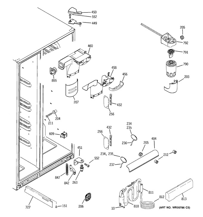 Diagram for DSE25JSHBCSS