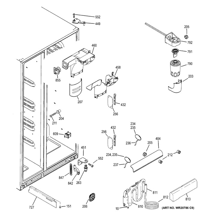 Diagram for PSE25KGHBHWW