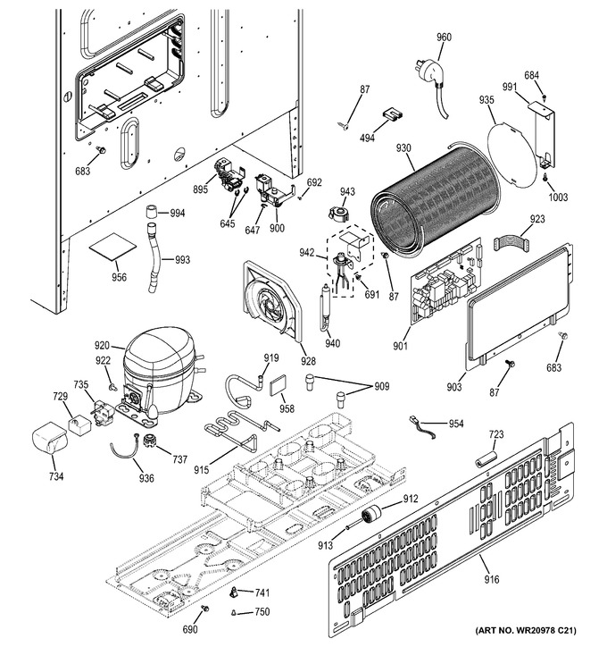 Diagram for GNE29GGHBWW